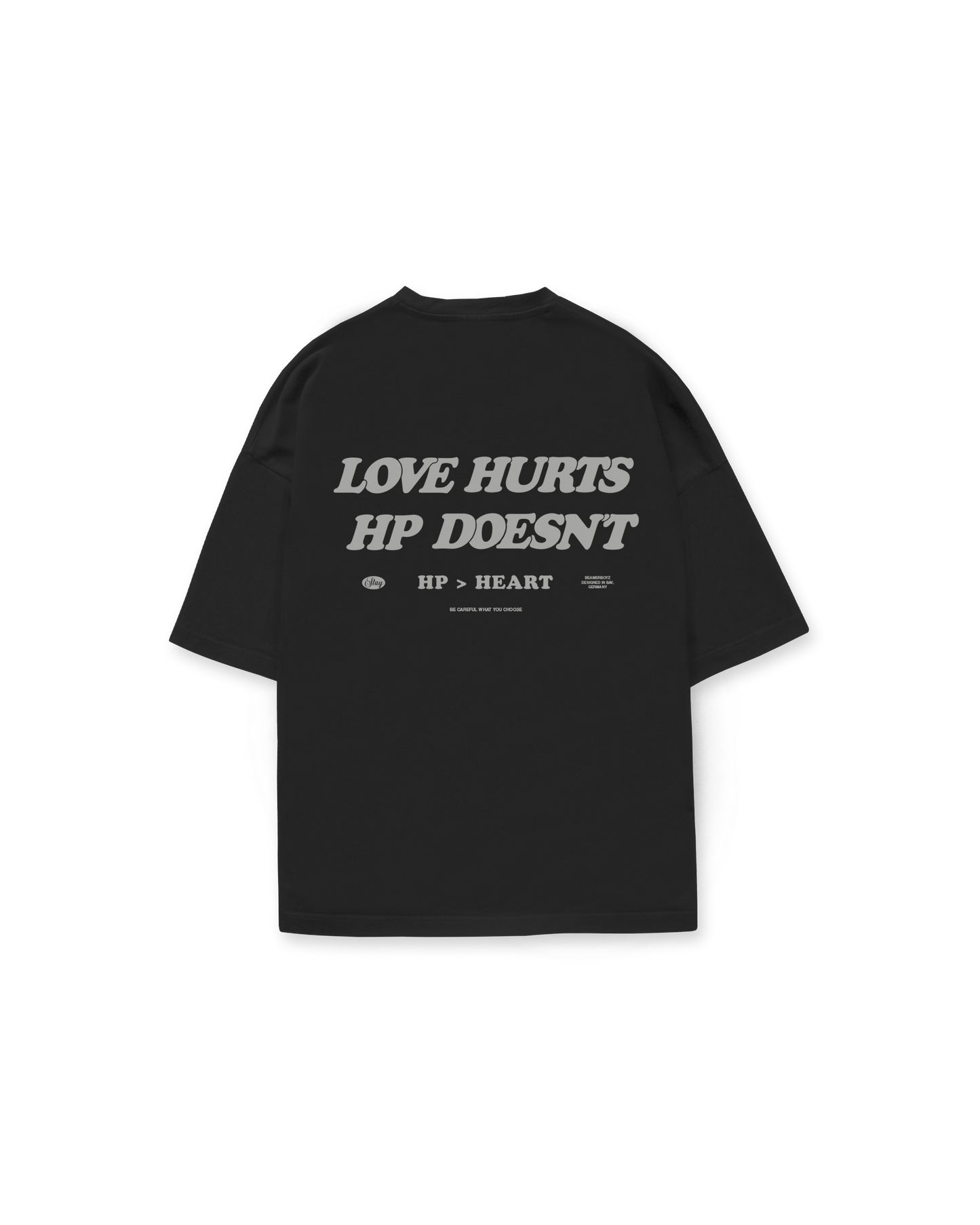 LOVE HURTS T-SHIRT SCHWARZ