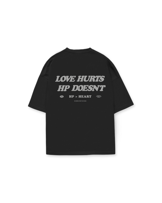 LOVE HURTS T-SHIRT SCHWARZ