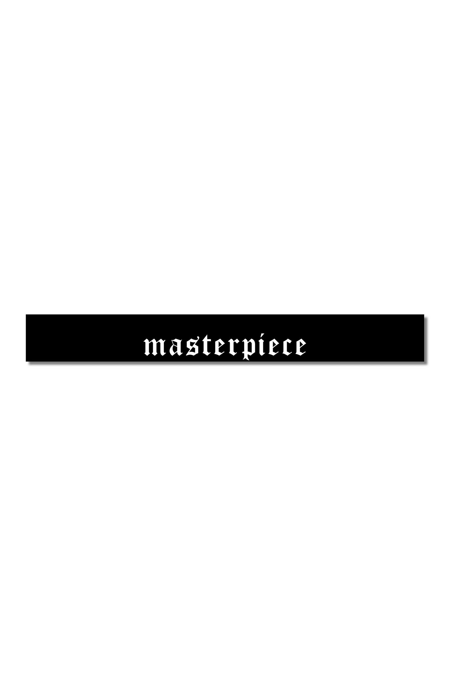 MASTERPIECE BANNER