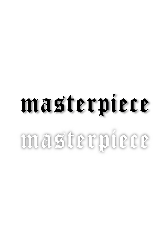 MASTERPIECE STICKER